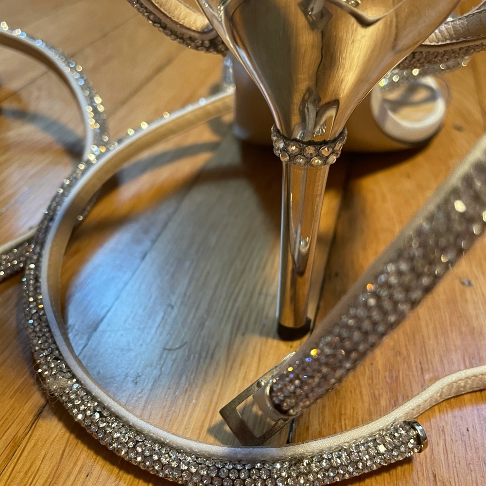 Mach&Mach Pvc Crystal Bow Heel - image 7